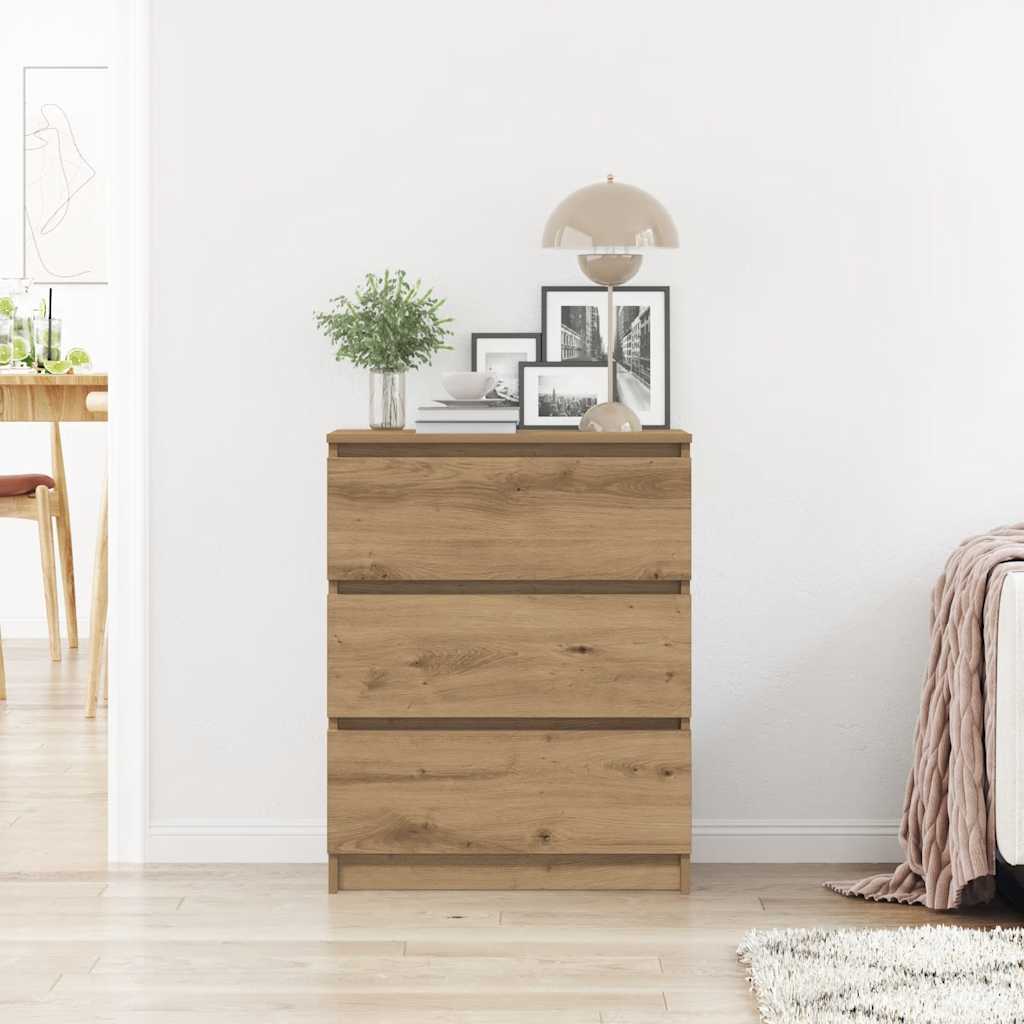 Sideboard Artisan Oak 60x35x76 cm Engineered Wood