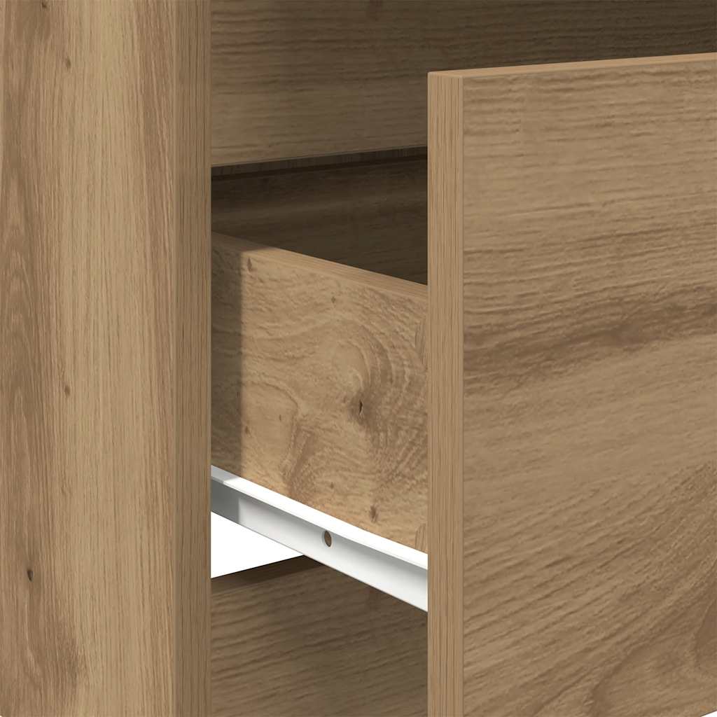 Sideboard Artisan Oak 60x35x76 cm Engineered Wood