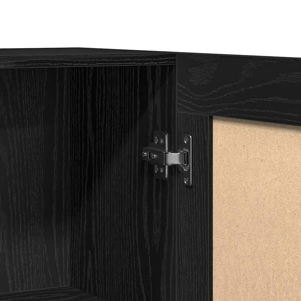 Sideboard Black 120 x 30.5 x 70 cm Engineered wood