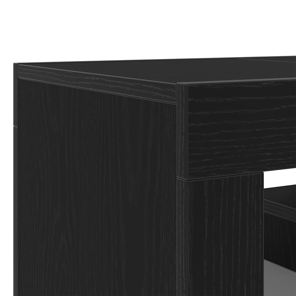 TV Cabinet Black 120 x 35 x 40 cm Engineered wood