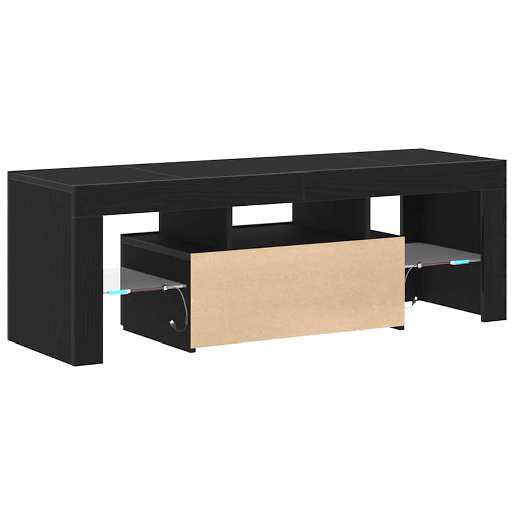 TV Cabinet Black 120 x 35 x 40 cm Engineered wood