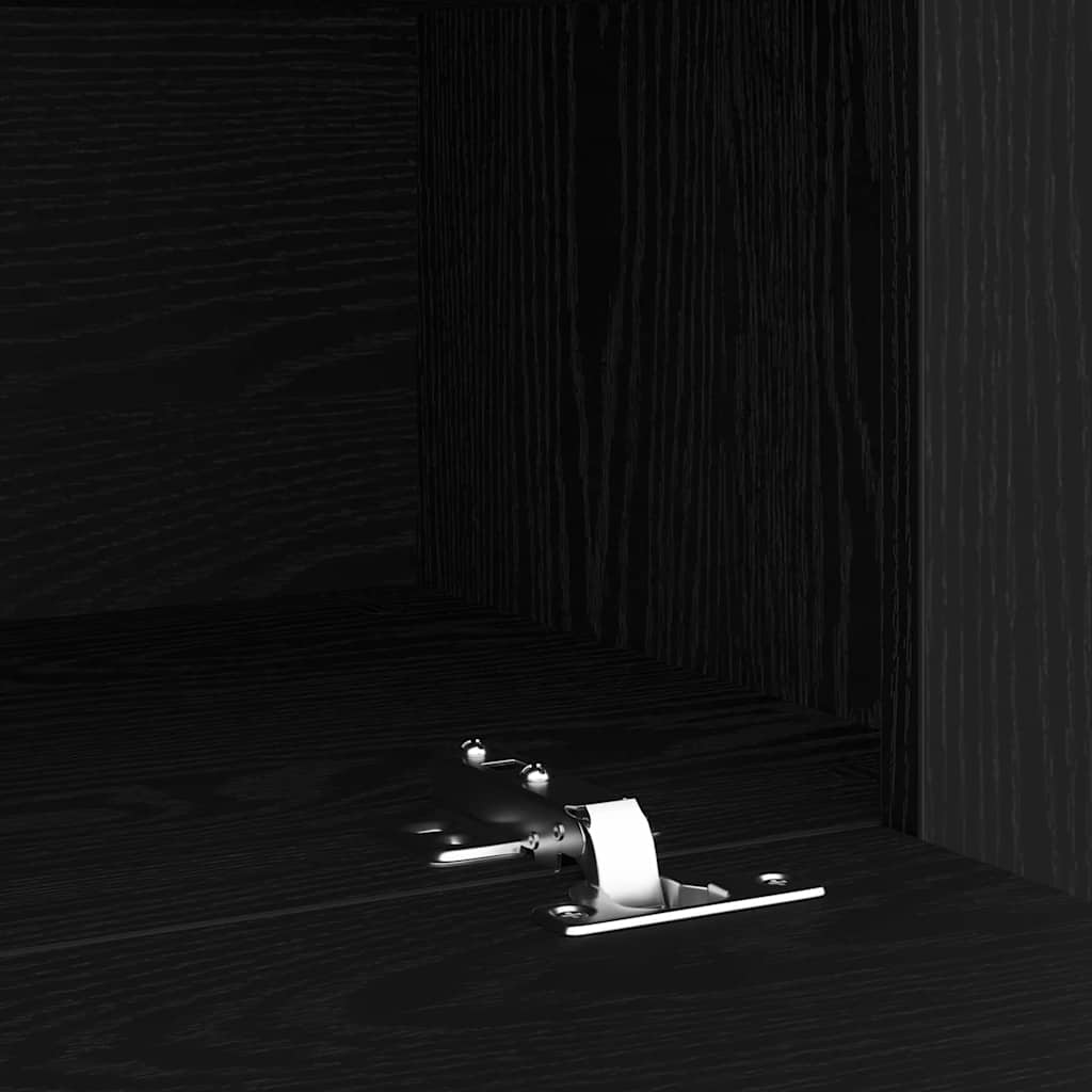 TV Cabinet Black 120 x 35 x 40 cm Engineered wood