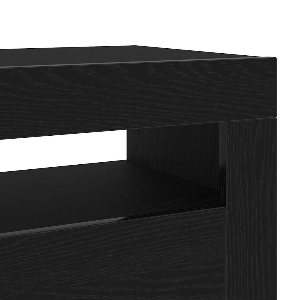 TV Cabinet Black 75 x 35 x 40 cm Engineered wood