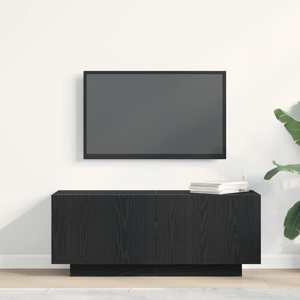 TV Cabinet Black 100 x 35 x 40 cm Engineered wood