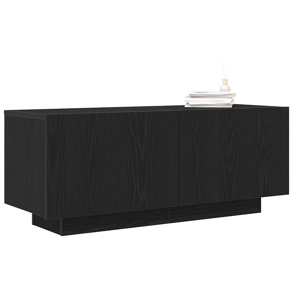 TV Cabinet Black 100 x 35 x 40 cm Engineered wood