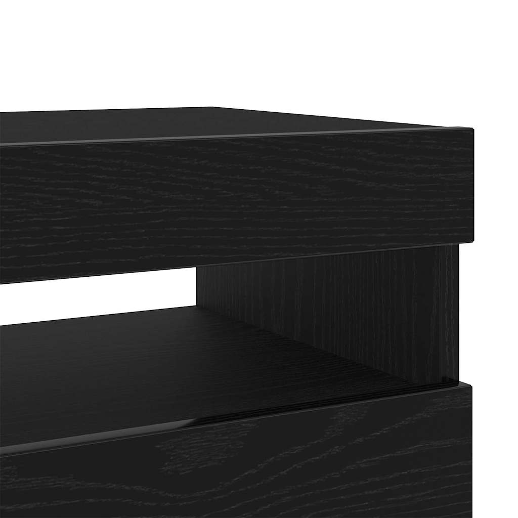 TV Cabinet Black 80 x 35 x 40 cm Engineered wood