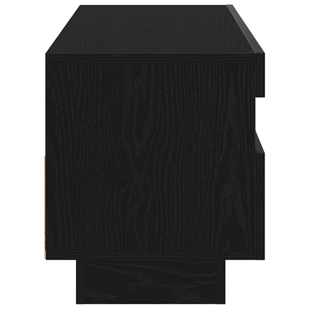 TV Cabinet Black 80 x 35 x 40 cm Engineered wood