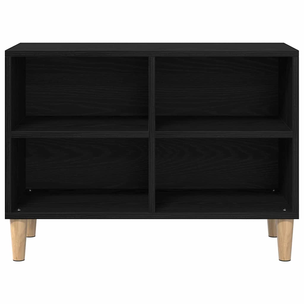 TV Cabinet Black 69.5 x 30 x 50 cm Engineered wood