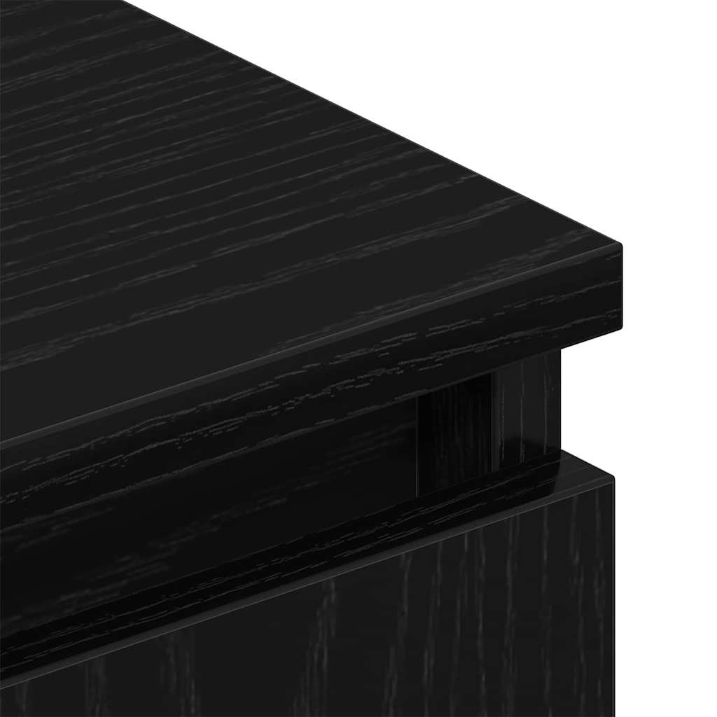 TV Cabinet Black 102 x 35 x 50 cm Engineered wood
