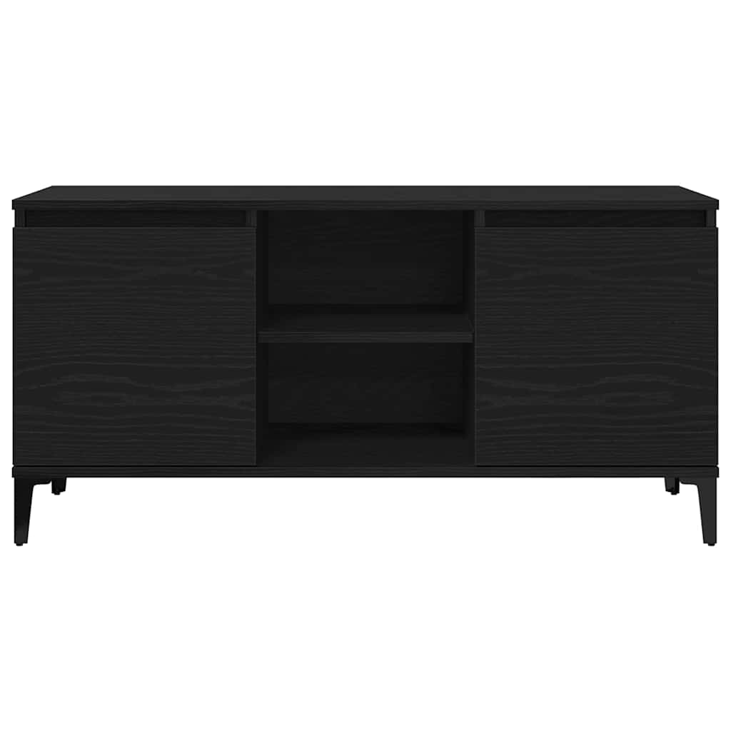 TV Cabinet Black 102 x 35 x 50 cm Engineered wood