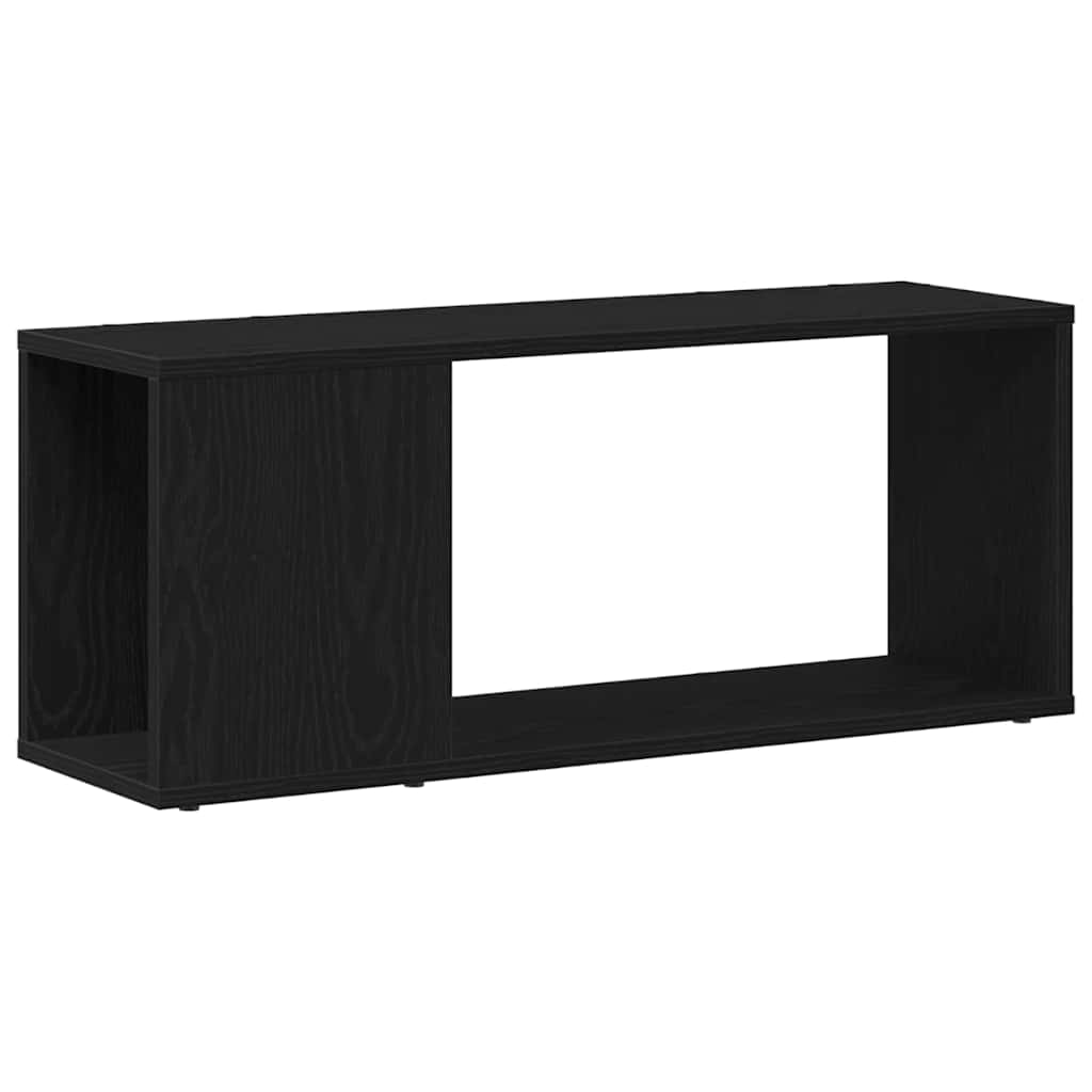 Entertainment Center Black 80 x 24 x 32 cm Engineered wood
