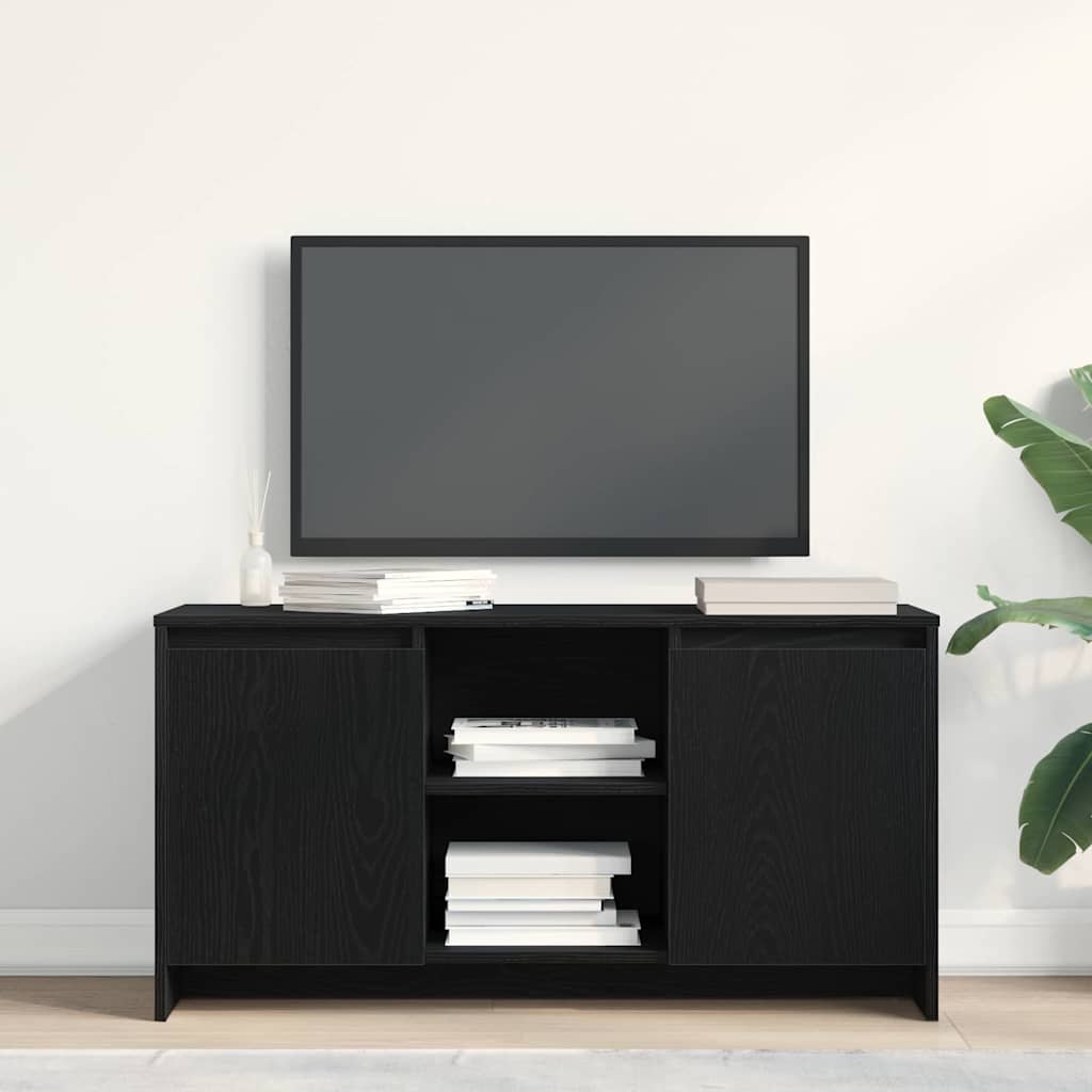 TV Stand Black 102 x 37.5 x 52.5 cm Engineered wood