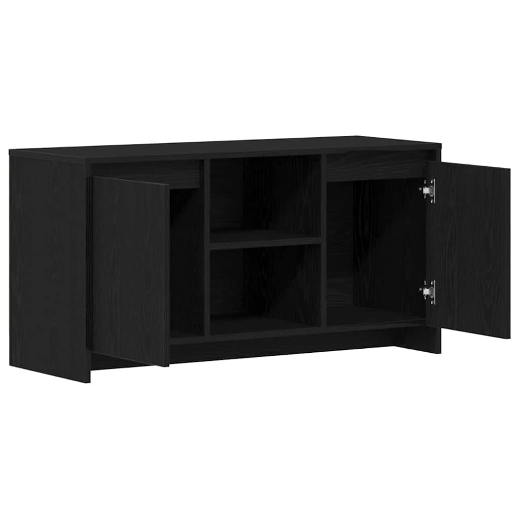 TV Stand Black 102 x 37.5 x 52.5 cm Engineered wood