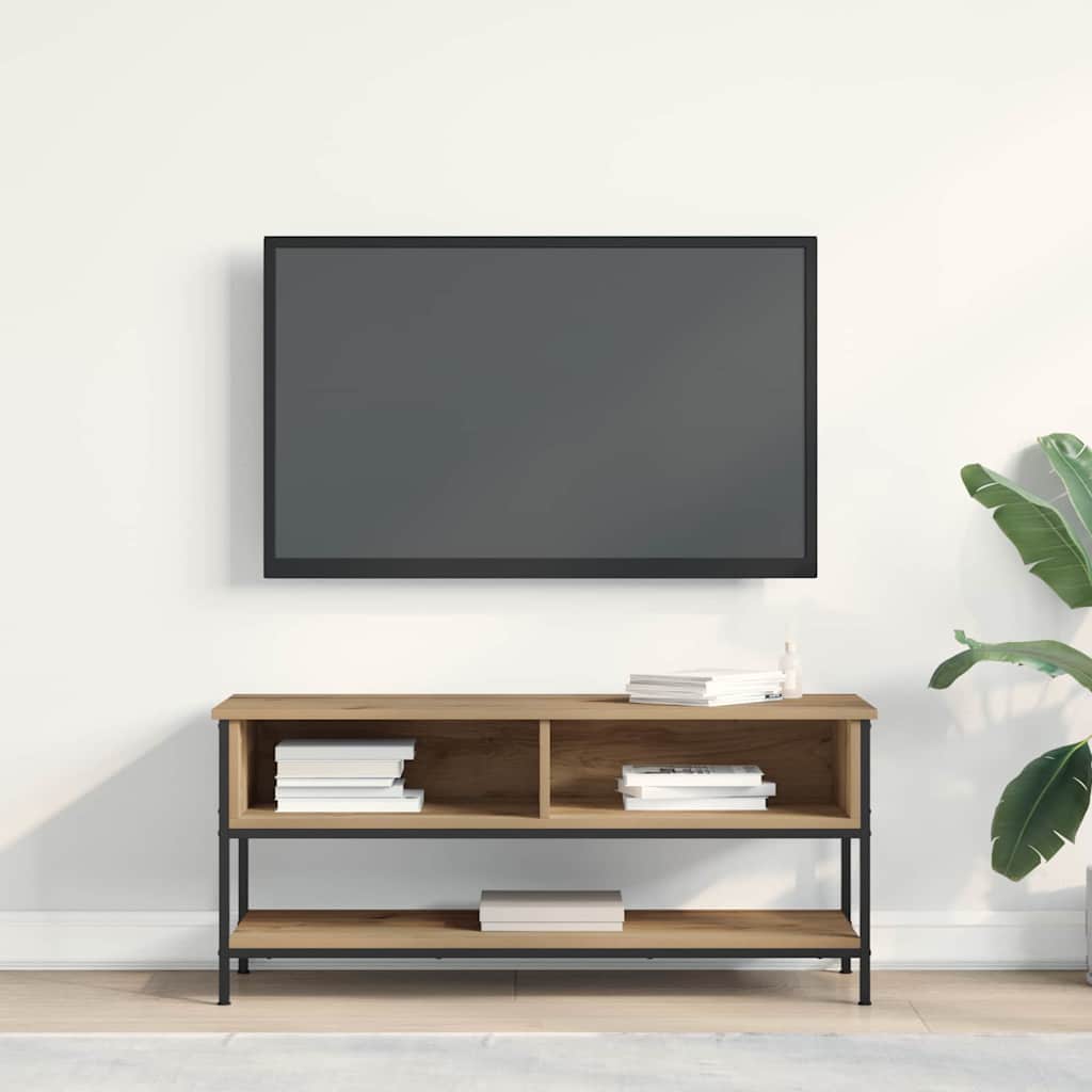 TV Cabinet Artisan oak 100 x 35 x 45 cm Engineered wood
