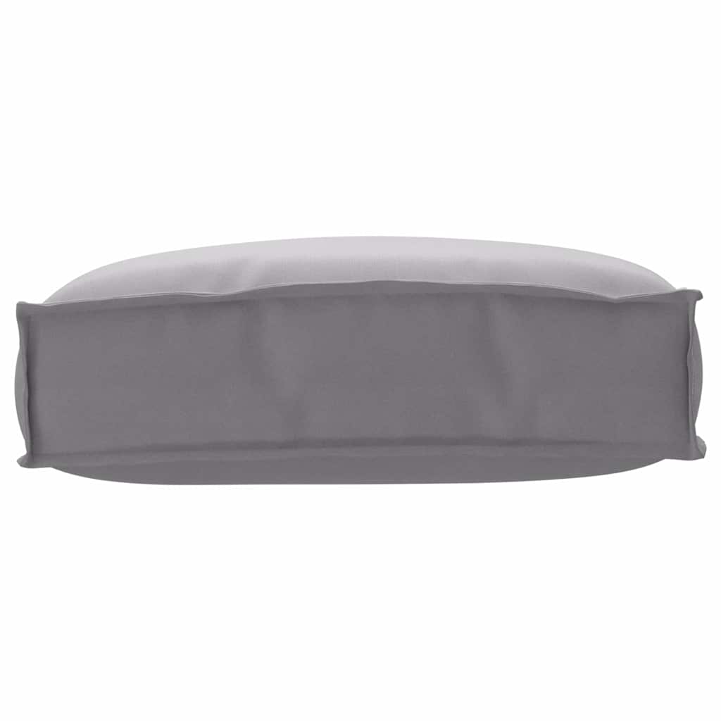Pallet Cushion for Backrest Grey 50 x 40 x 12 cm Oxford fabric