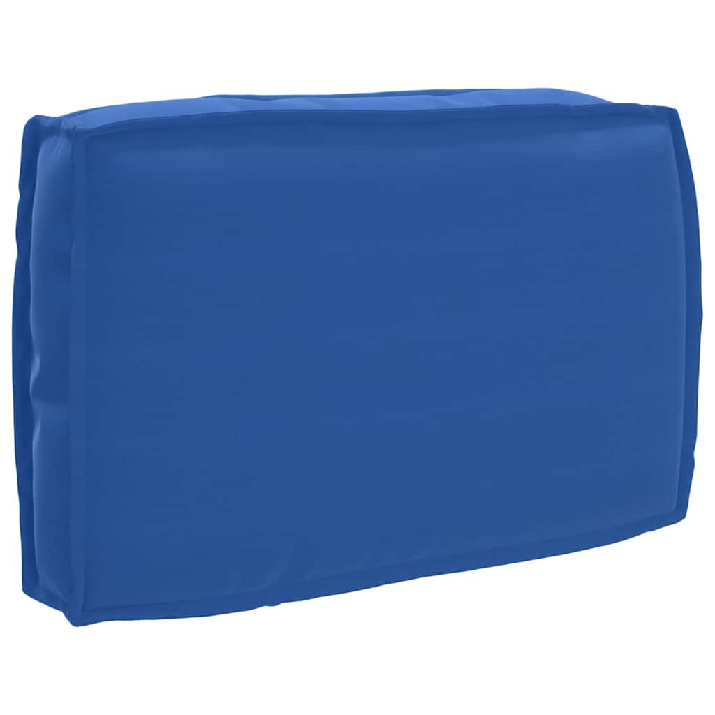 Pallet Cushion for Backrest Royal blue 60 x 40 x 12 cm