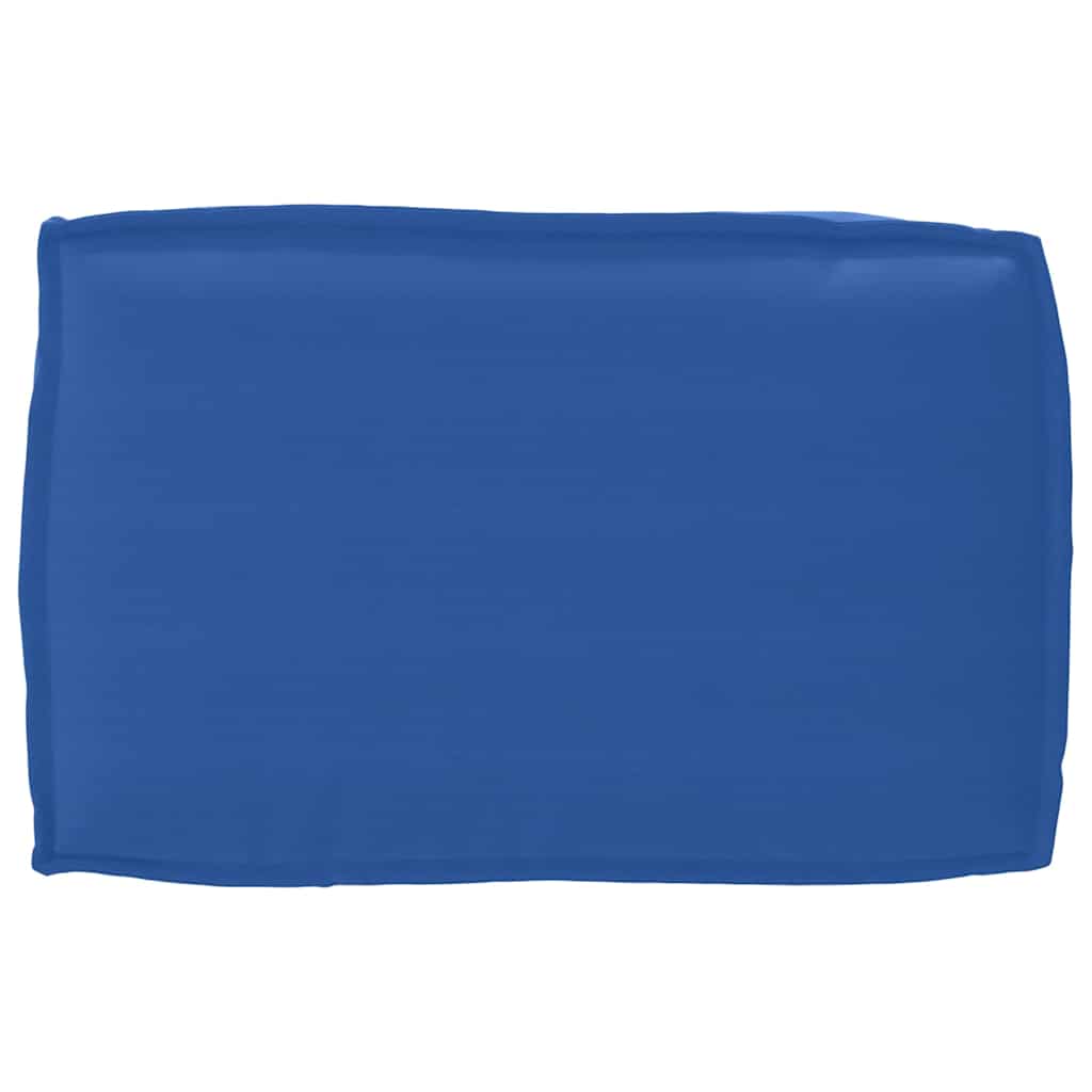 Pallet Cushion for Backrest Royal blue 60 x 40 x 12 cm