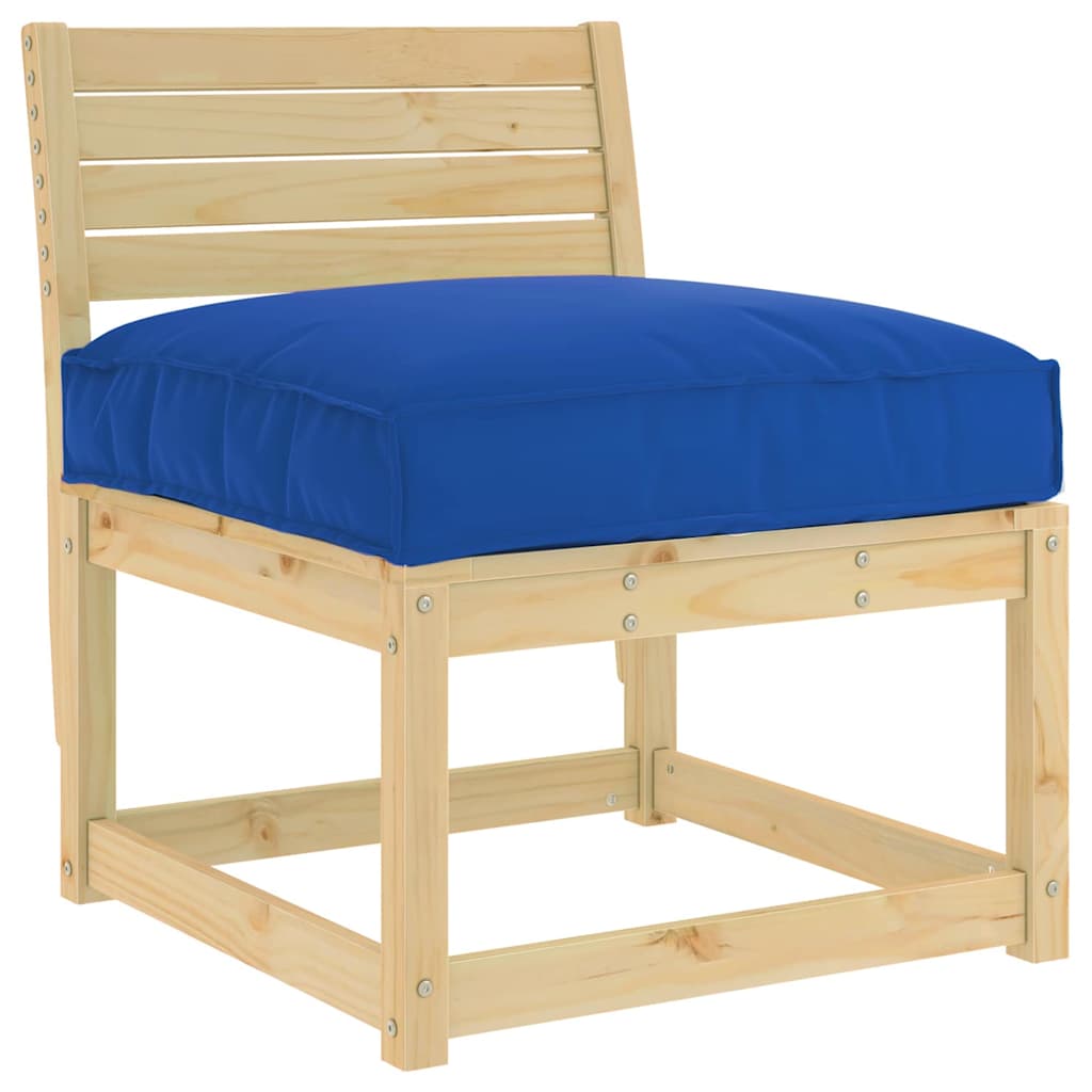 Pallet Cushion for suitable for Seat Royal blue 70 x 70 x 12 cm