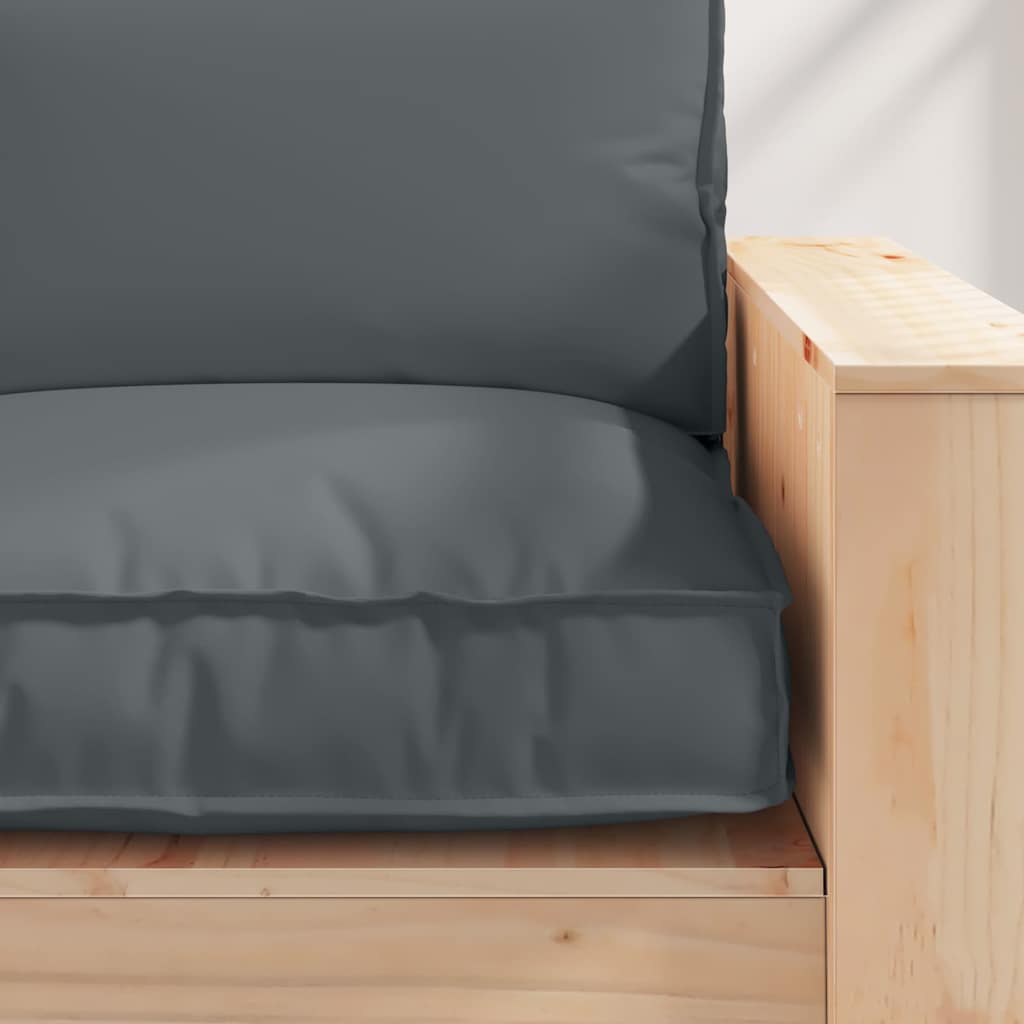 Pallet Cushion for suitable for Seat Anthracite 80 x 80 x 12 cm
