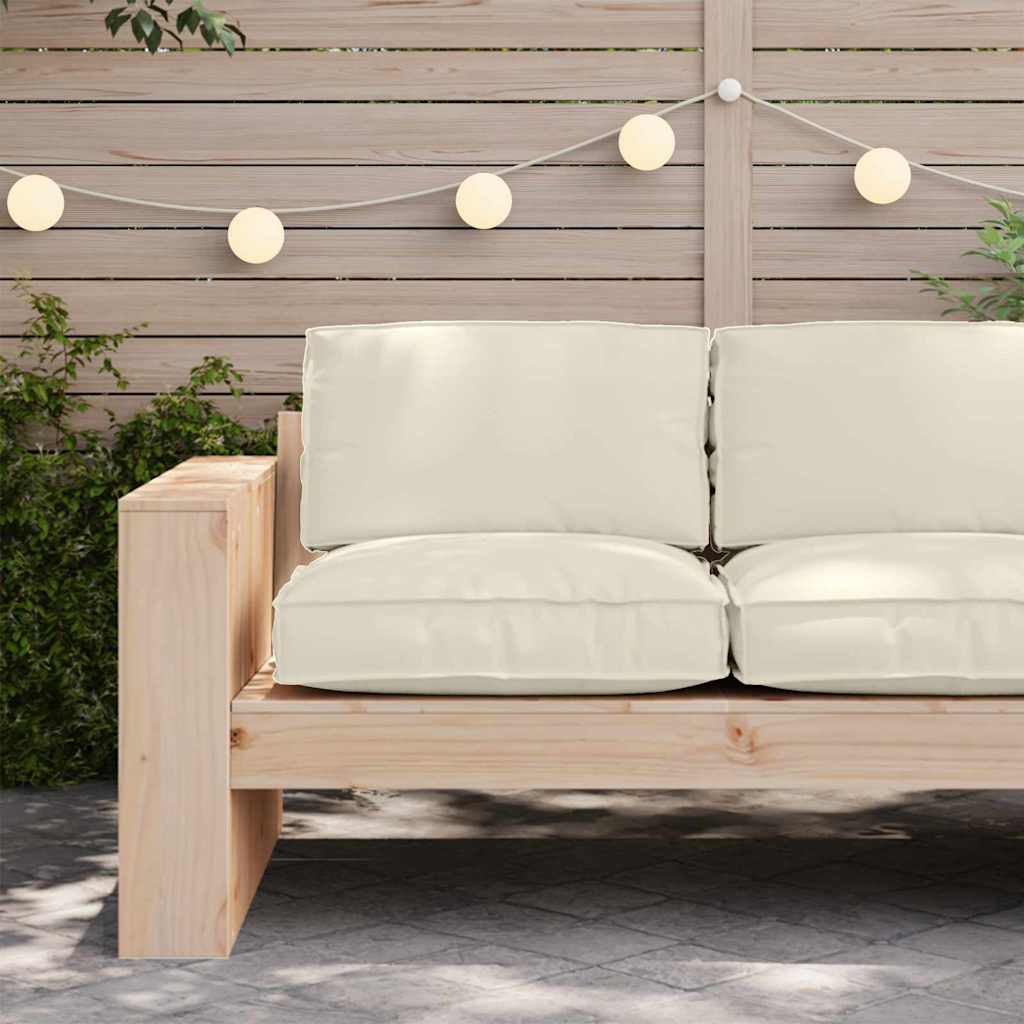 Pallet Cushion for suitable for Seat Cream 80 x 80 x 12 cm