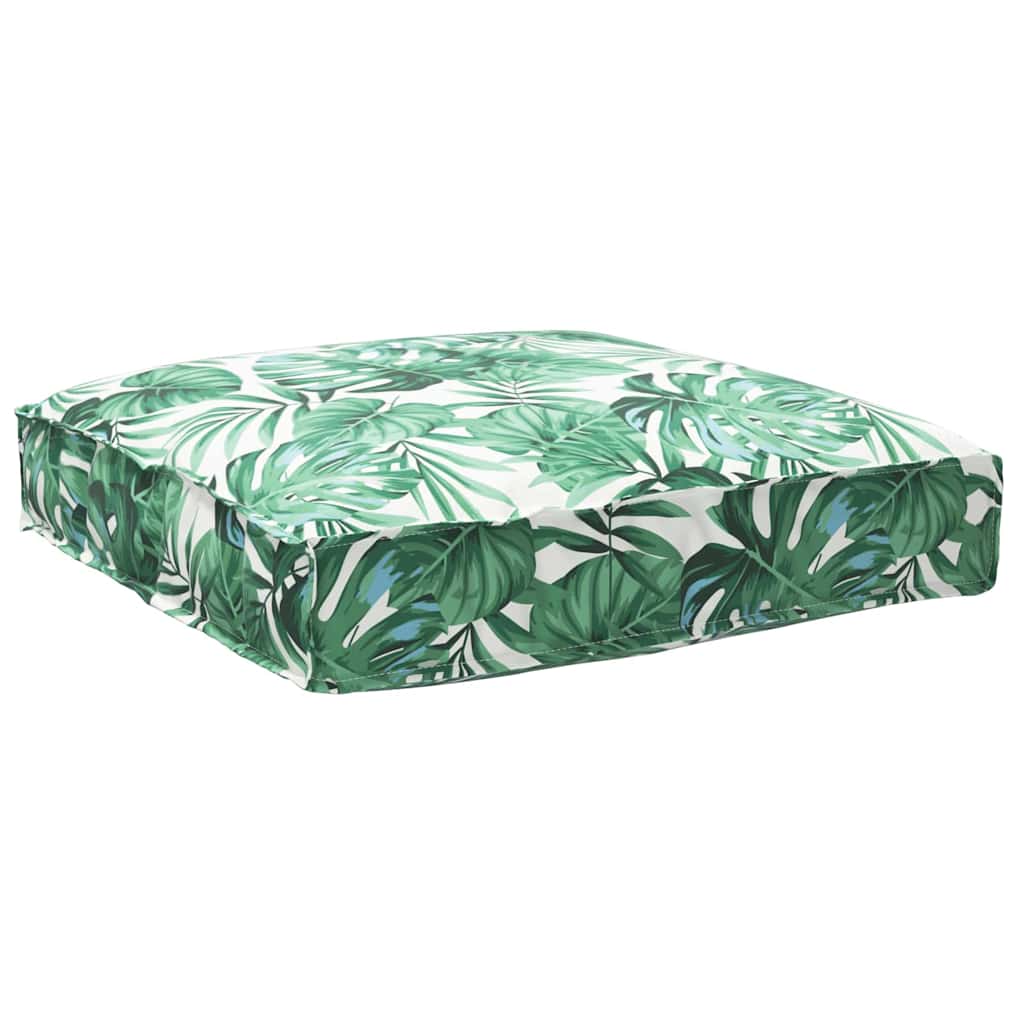 Pallet Cushion for suitable for Seat Floral Leaf pattern