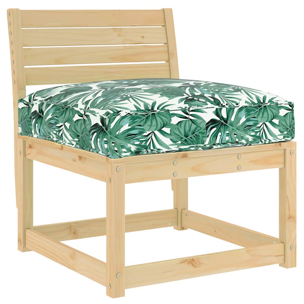 Pallet Cushion for suitable for Seat Floral Leaf pattern