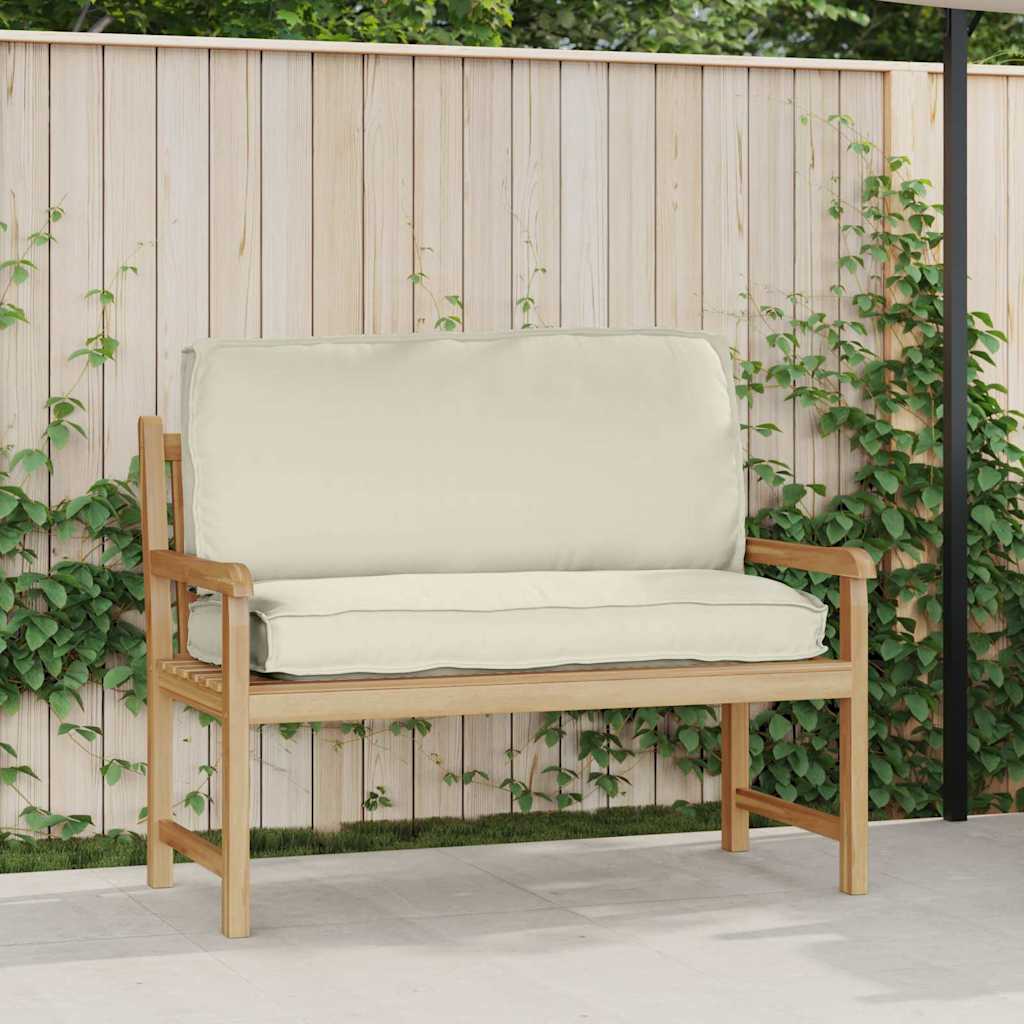 Pallet Cushion for suitable for Seat / Backrest with Pillow Cream