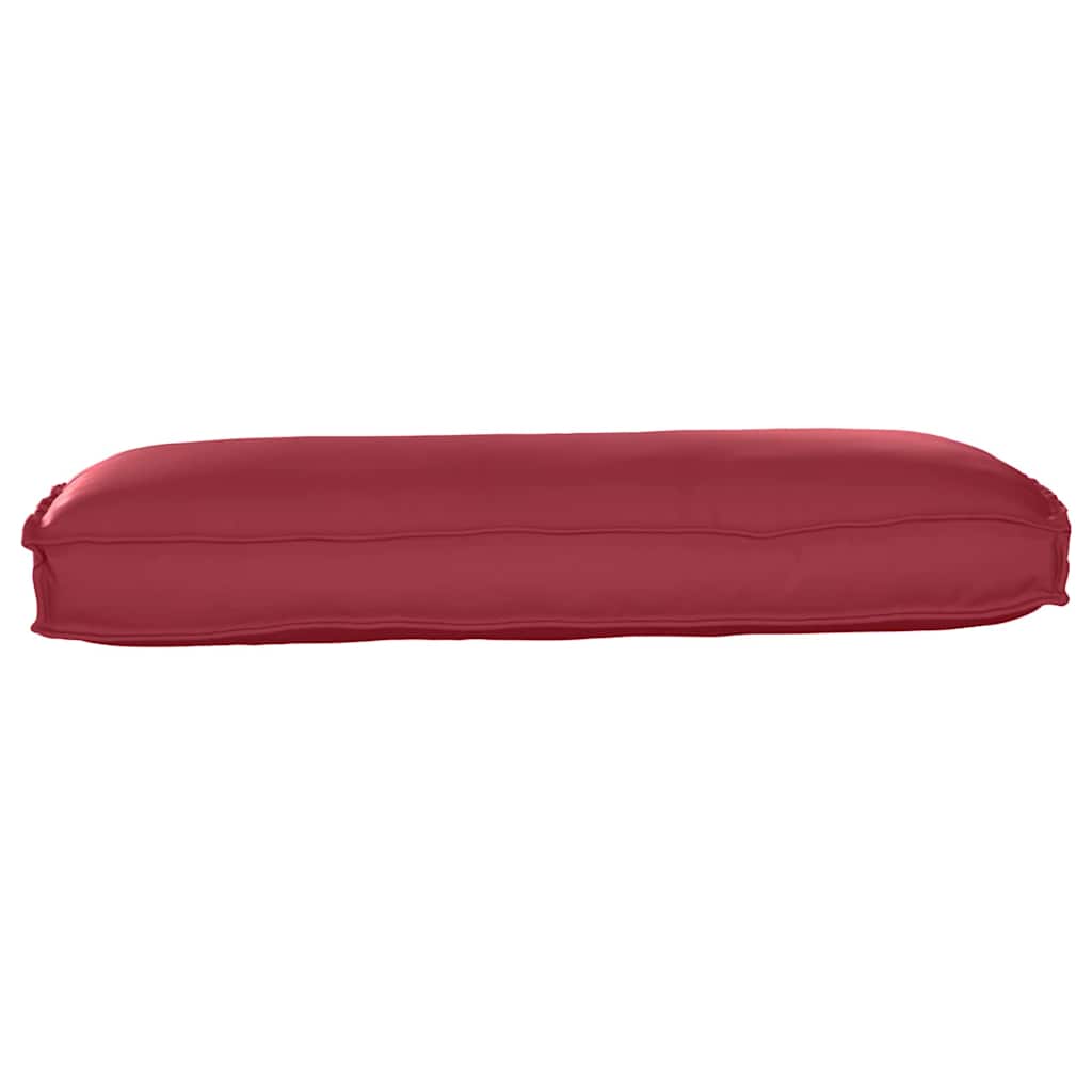 Pallet Cushion for suitable for Seat / Backrest Wine Red