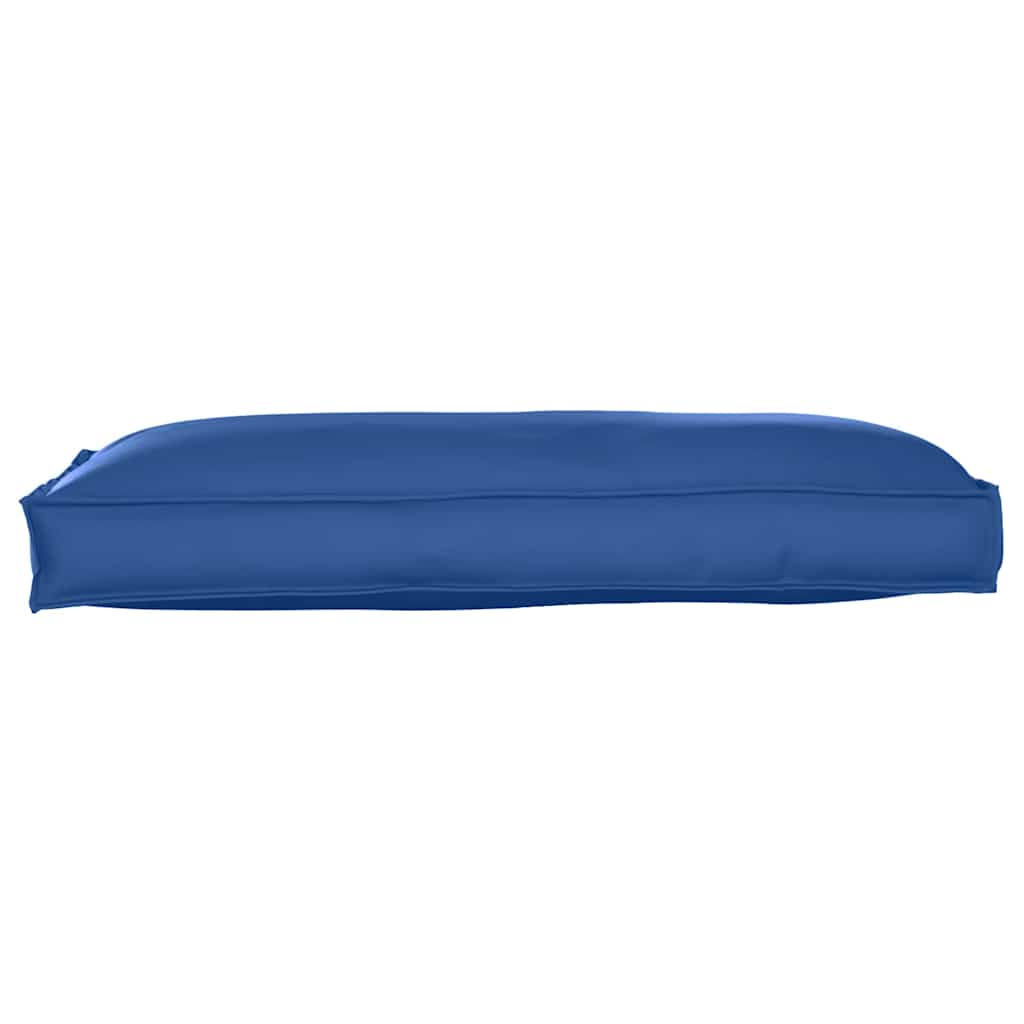 Pallet Cushion for Seat / Backrest Royal blue 120 x 60 x 12 cm
