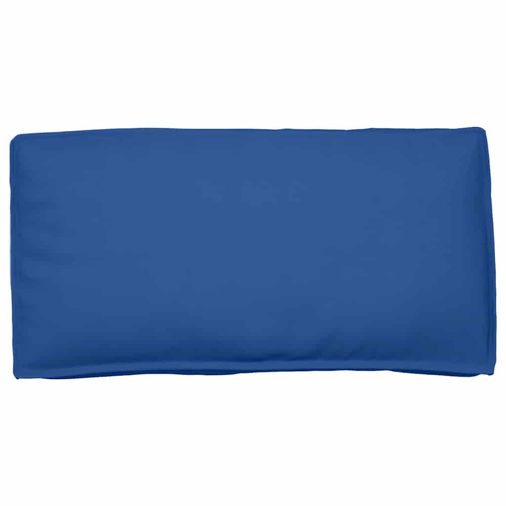 Pallet Cushion for Seat / Backrest Royal blue 120 x 60 x 12 cm