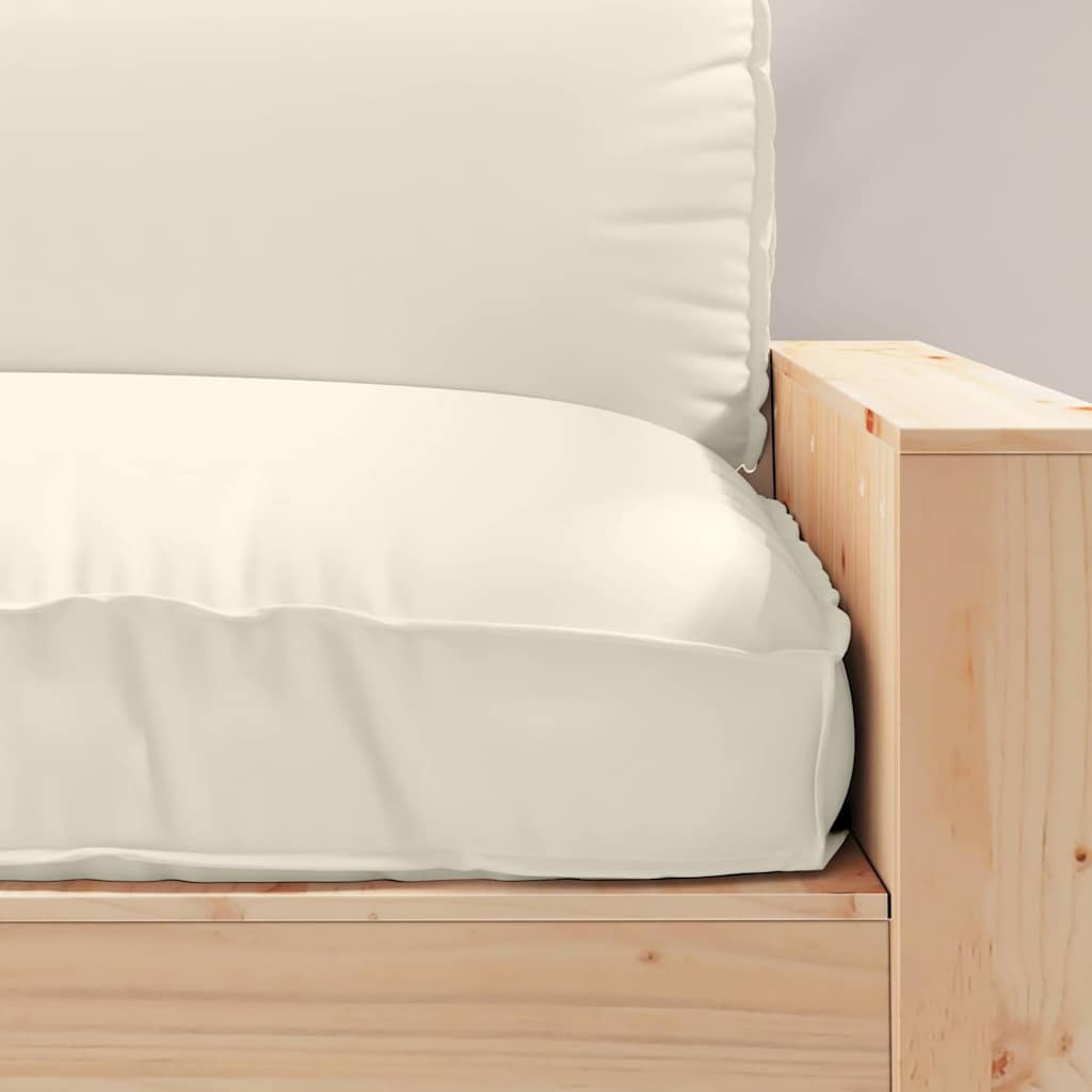 Pallet Cushion for suitable for Seat Cream 120 x 80 x 12 cm