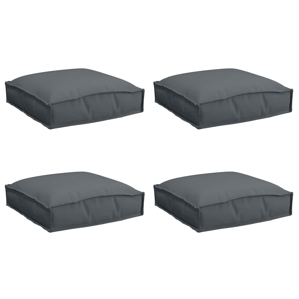 Pallet Cushion for suitable for Seat 4 pcs Anthracite 40 x 40 x 8 cm