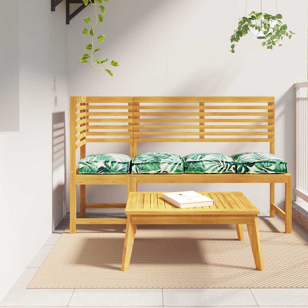 Pallet Cushion for suitable for Seat Floral 4 pcs Leaf pattern