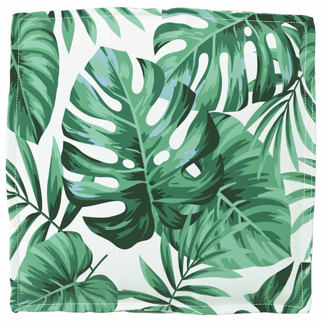 Pallet Cushion for suitable for Seat Floral 4 pcs Leaf pattern