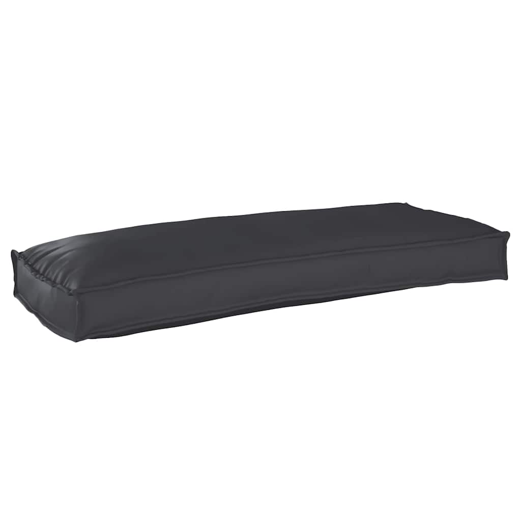 Pallet Cushion for Bench Black 100 x 40 x 8 cm Oxford fabric
