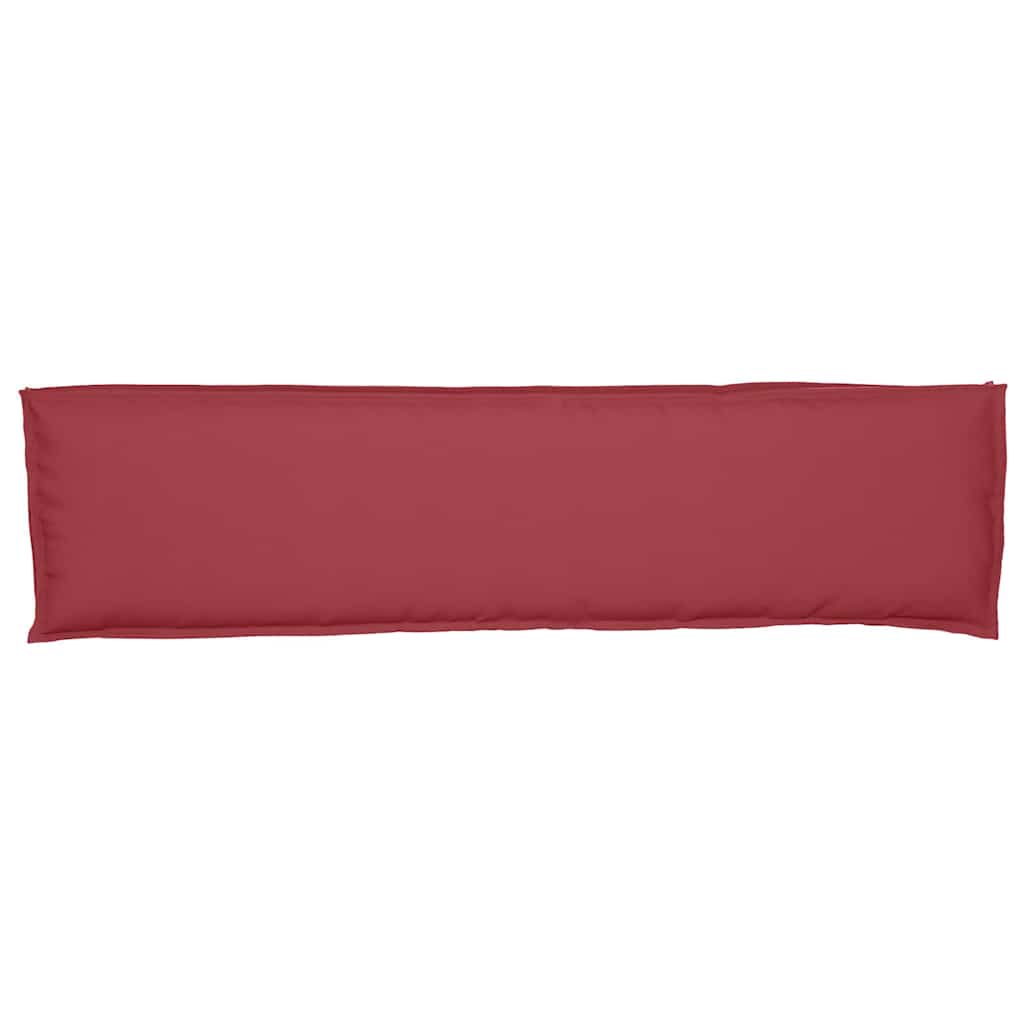 Pallet Cushion for Bench Wine Red 150 x 40 x 8 cm Oxford fabric