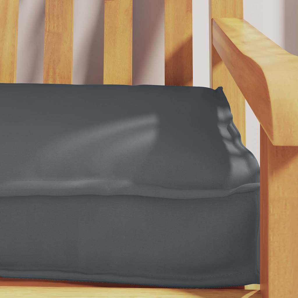 Pallet Cushion Set 2 pcs Anthracite 180 x 40 x 8 cm