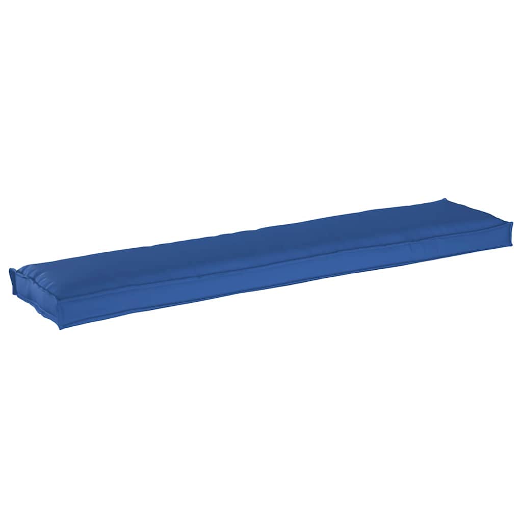 Pallet Cushion Set 2 pcs Royal blue 180 x 40 x 8 cm