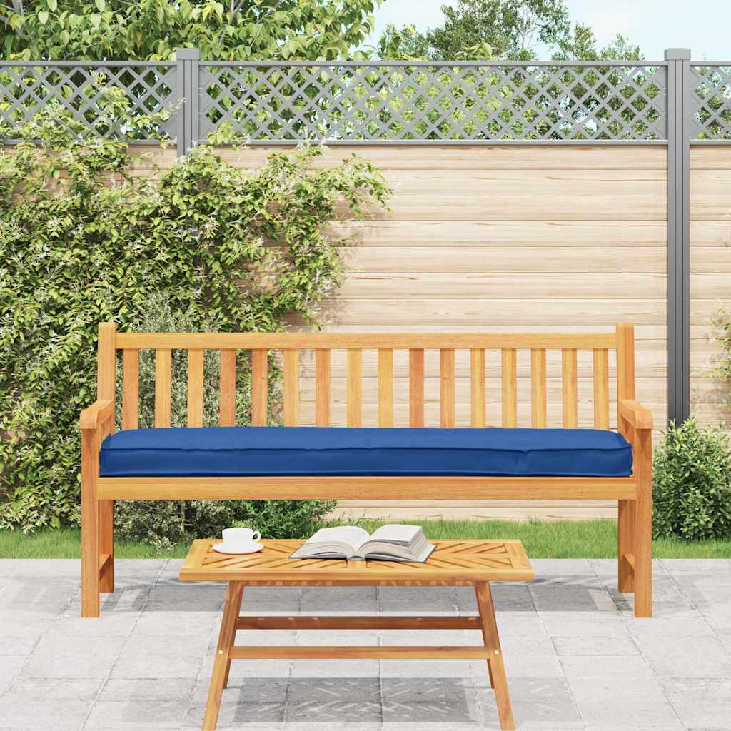 Pallet Cushion Set 2 pcs Royal blue 200 x 40 x 8 cm
