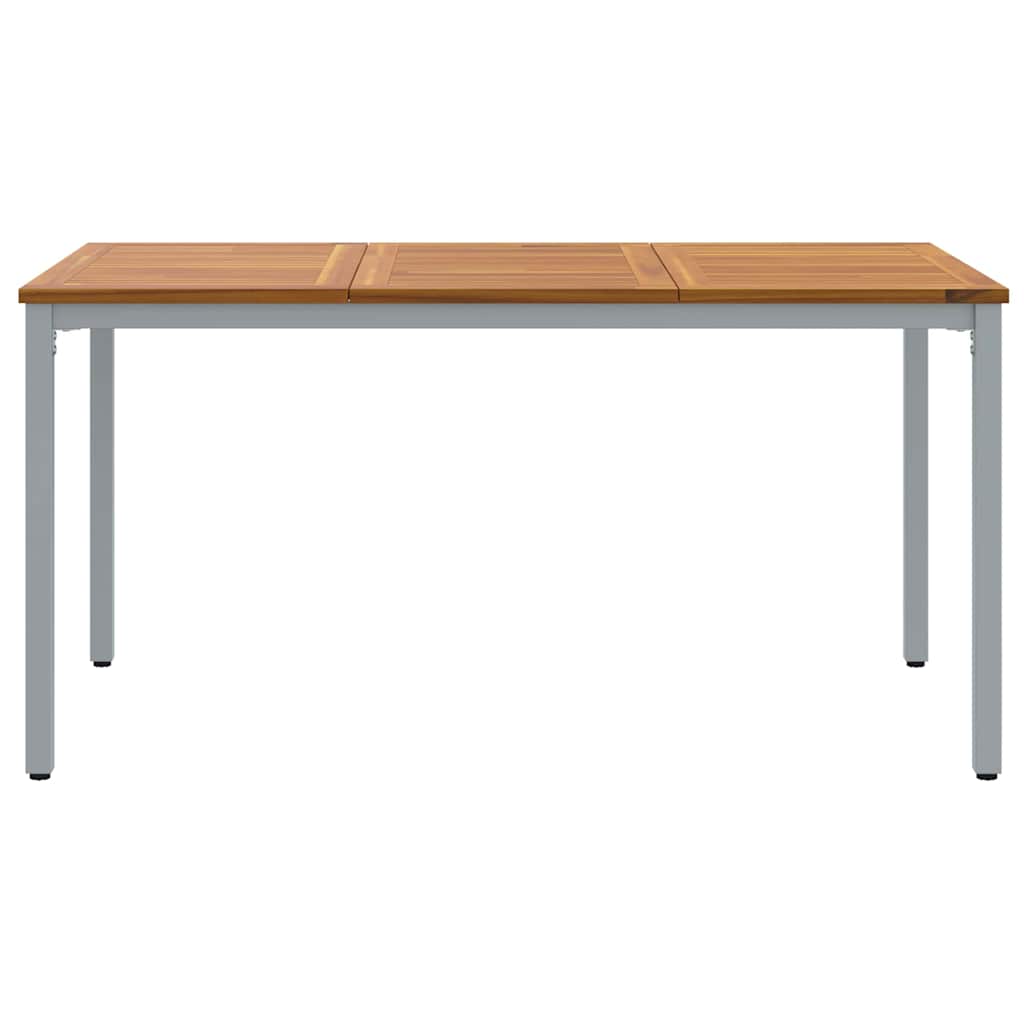 Outdoor Tables Natural and grey 150 x 90 x 75 cm