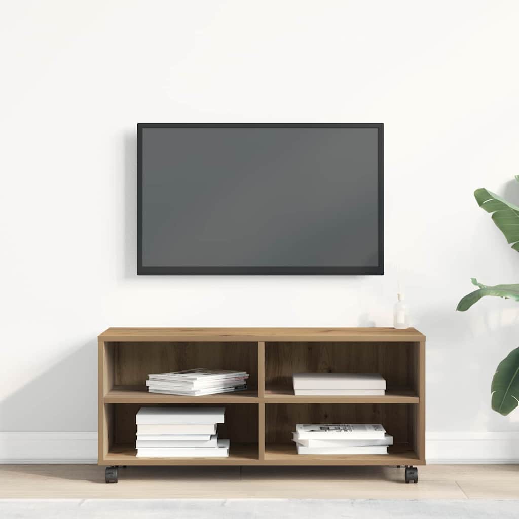 TV Cabinet Brown 90 x 35 x 35 cm Engineered wood