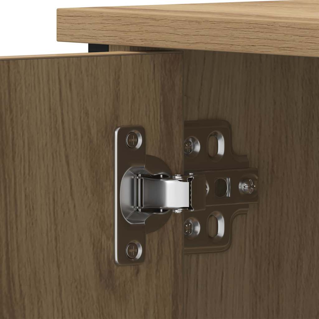 TV Cabinet Artisan oak 80 x 40 x 50 cm Engineered wood