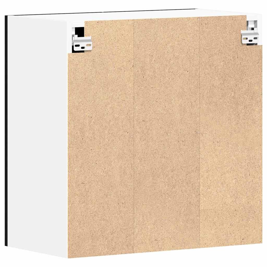 Hanging cabinet Black oak 60 x 31 x 60 cm Engineered wood