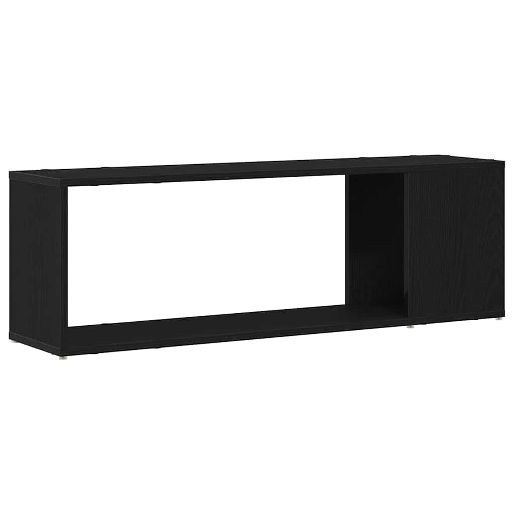 Entertainment Center Black 100 x 24 x 32 cm Engineered wood