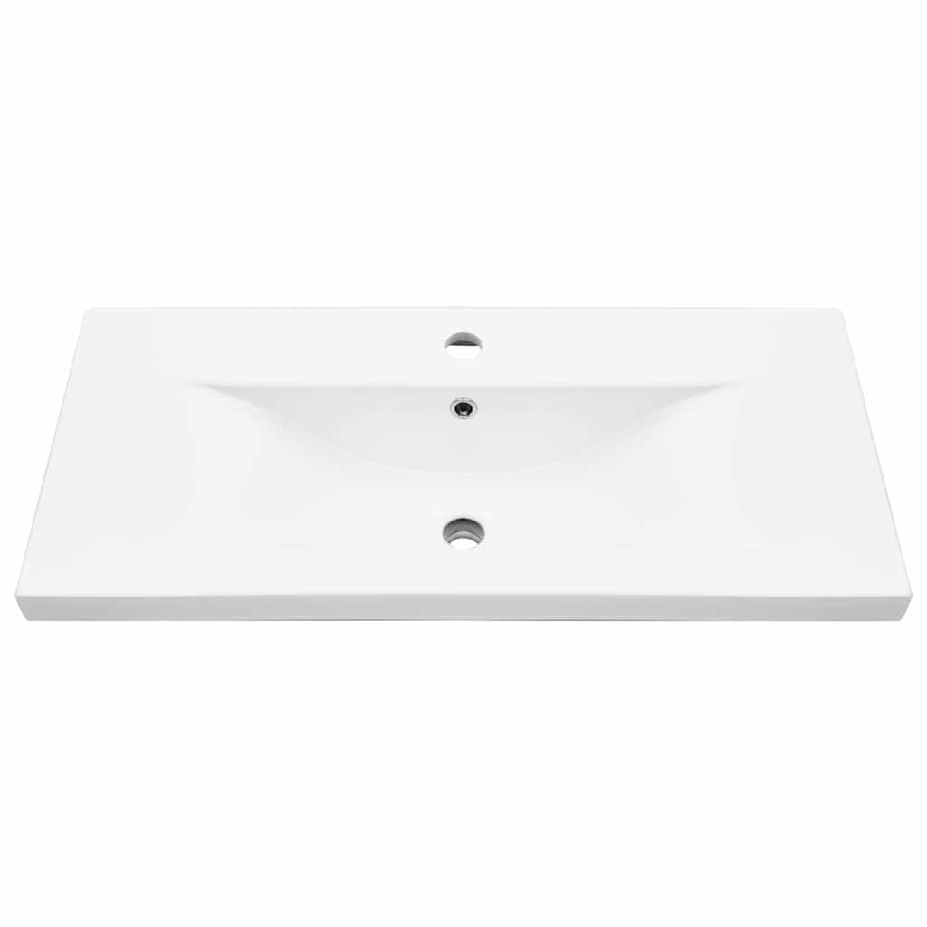 Sink cabinet Black Oak 80 x 38.5 x 46 cm Engineered wood