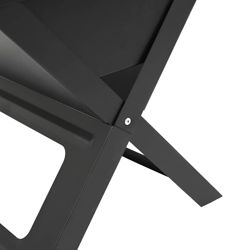 Outdoor Grill Black 46 x 30 x 31 cm Steel