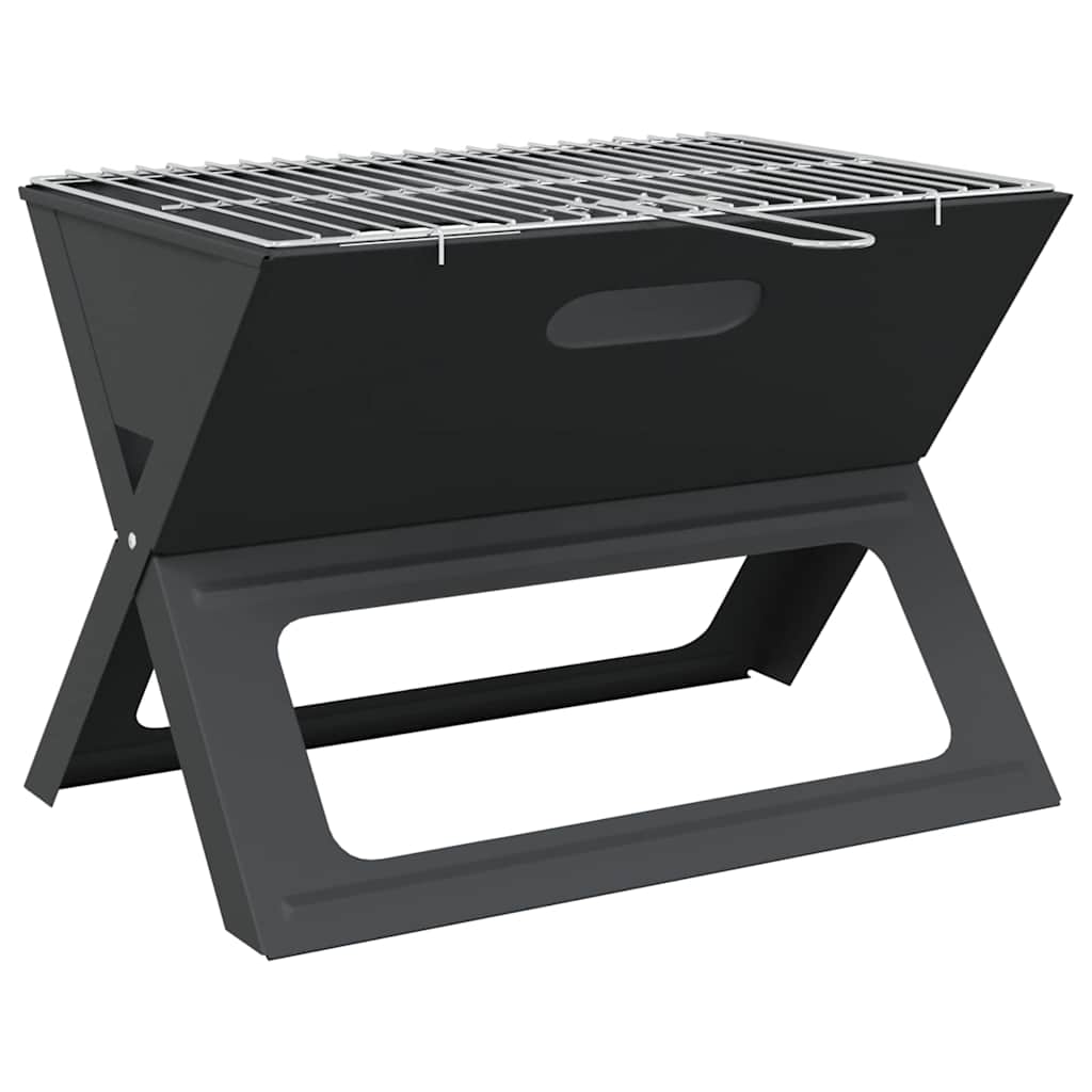 Outdoor Grill Black 46 x 30 x 31 cm Steel