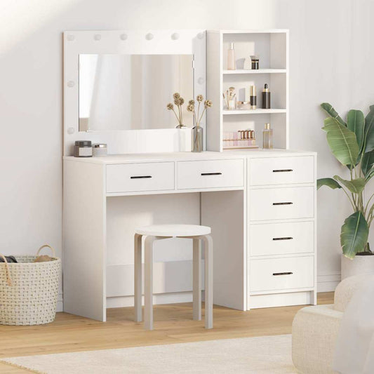 Dressing Table 78.5 X 41 X 135 Cm Engineered Wood