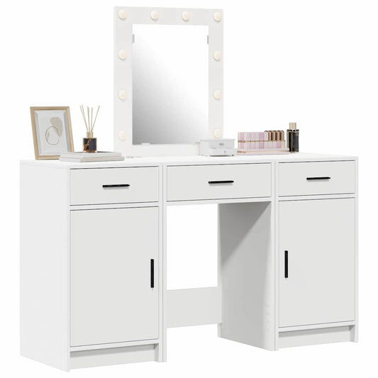 Dressing Table With Door 50 X 41 X 135 Cm Engineered Wood