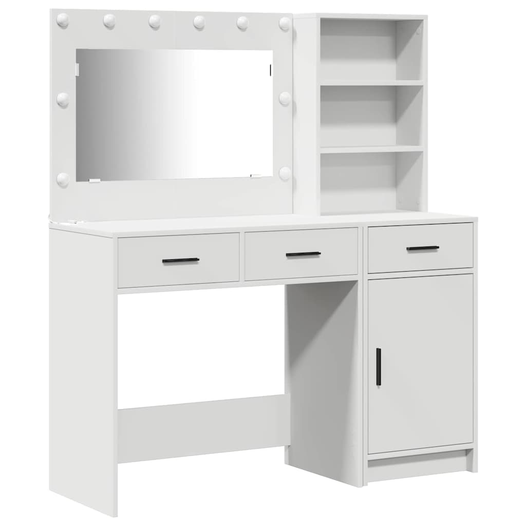 Dressing Table 2 Pcs 78.5 X 41 X 135 Cm Engineered Wood